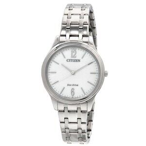 FX03642B NWT Citizen Fashion Ladies Eco-Drive Steel Authentic Watch